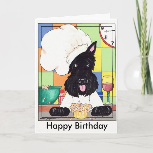 BIRTHDAY SCOT CARD (Front)