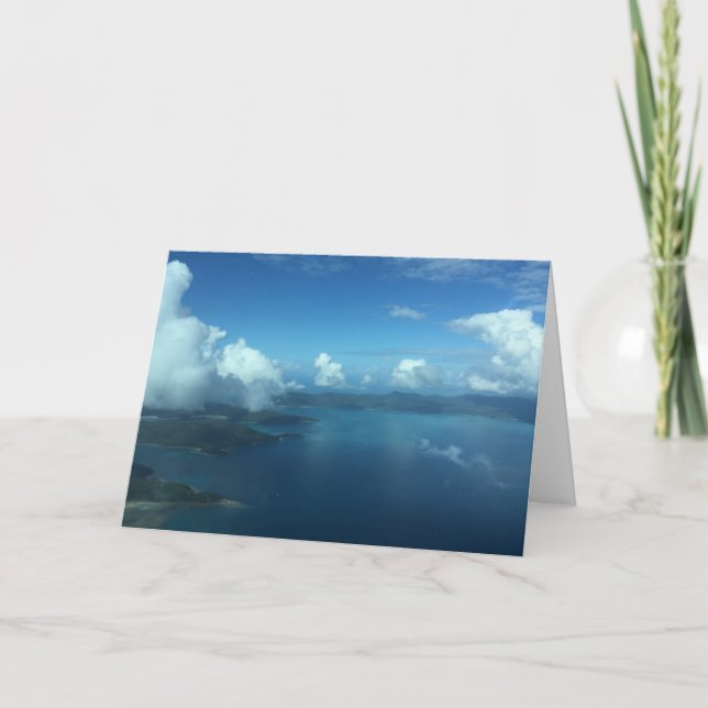 Birthday Seascape Photo Card (Front)