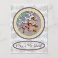 BIRTHDAY SEASHELLS by SHARON SHARPE