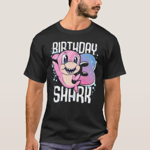 Birthday Shark 3rd Birthday Girl Shark 3 Years T-Shirt