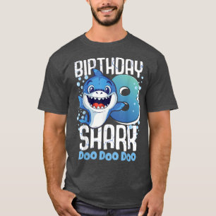Birthday Shark 8th Birthday Boy Shark 8 Years Shar T-Shirt
