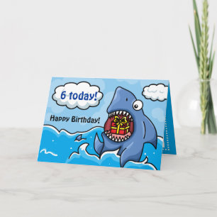 Birthday Shark Card