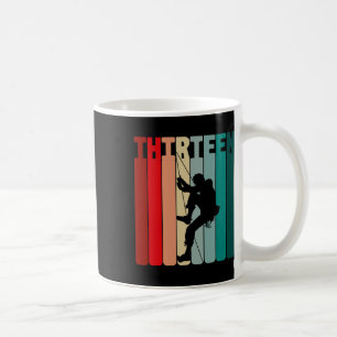 Birthday Shirt 13 Years Climbing 13th Birthday Boy Coffee Mug