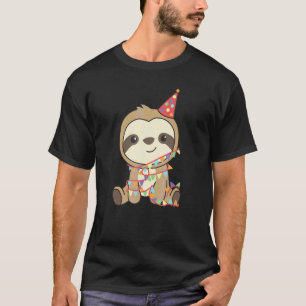 Birthday Sloth For Kids A Birthday Sloth T-Shirt