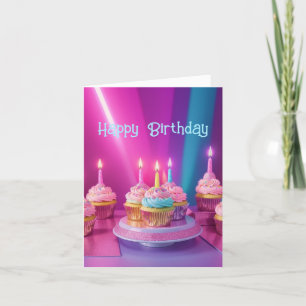 Birthday Small, 4" x 5.6" Card