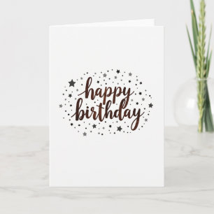 Birthday Sparkle Art Card