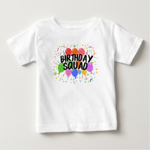 Birthday Squad Baby T-Shirt