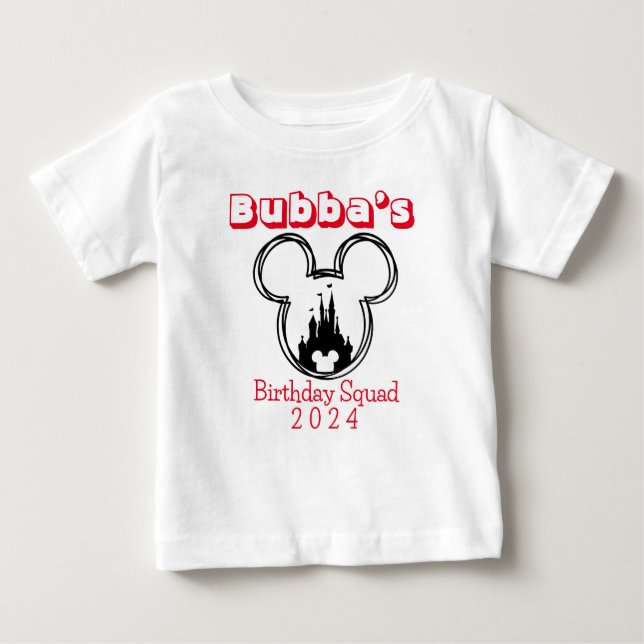 Birthday Squad Baby T-Shirt (Front)