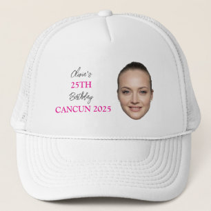 Birthday Squad Face Gifts For Women Funny Girls Trucker Hat