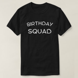 Birthday Squad Party Crew Design,birthday party, T-Shirt