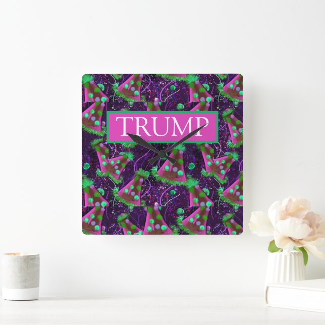 BIRTHDAY  SQUARE WALL CLOCK (Home)