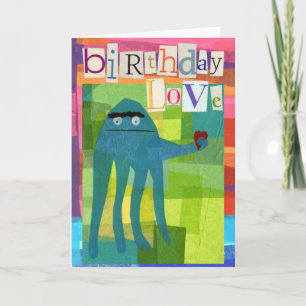 Birthday Squid Card