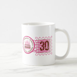 Birthday Stamp 30 Mug
