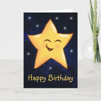 Birthday Star Card