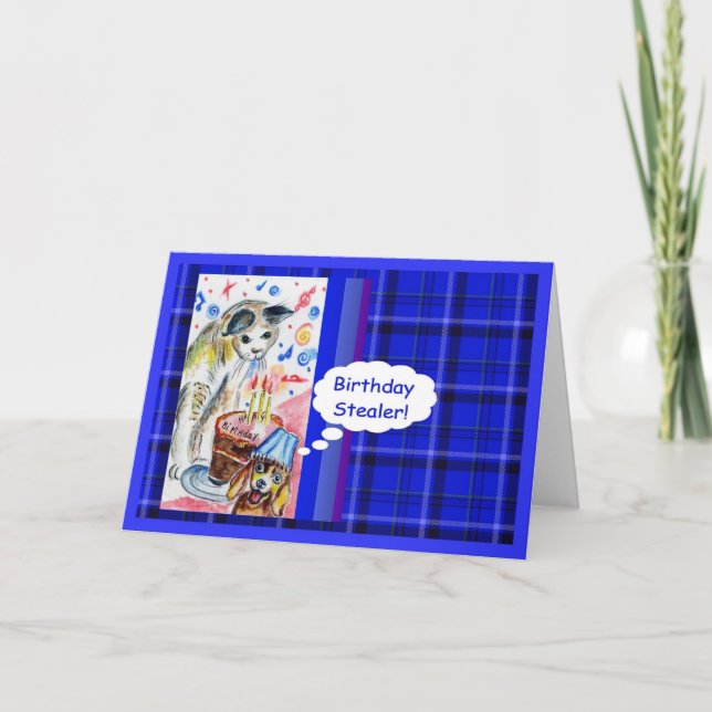 Birthday Stealer Card (Front)