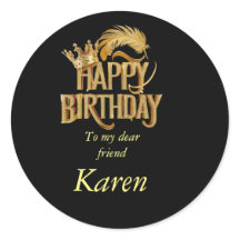 Birthday Sticker for the perfect gift