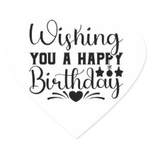 Birthday Sticker printable, Downloadable