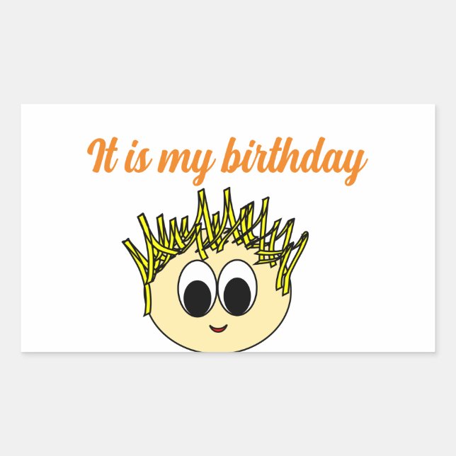 Birthday stickers day (Front)
