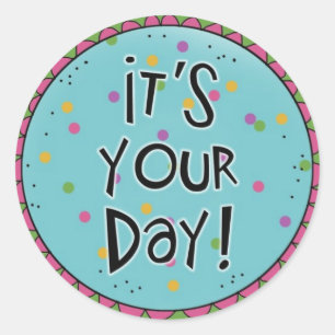 Birthday Stickers or Special Occasions Stickers