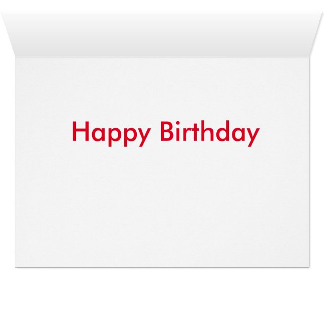 Birthday SUGAR SKULL DAY OF THE DEAD CAT KITTY (Inside Horizontal (Bottom))