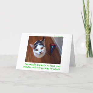 Birthday Suit Card