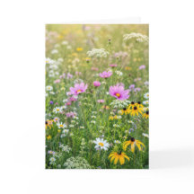 Birthday Summer Wildflower Meadow