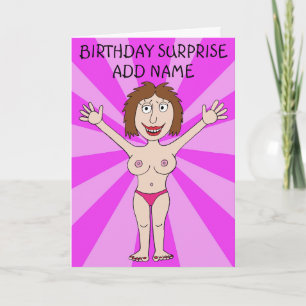 Birthday Surprise For Him Card