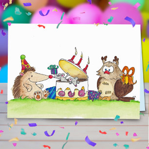 BIRTHDAY SURPRISE greeting card by Nicole Janes