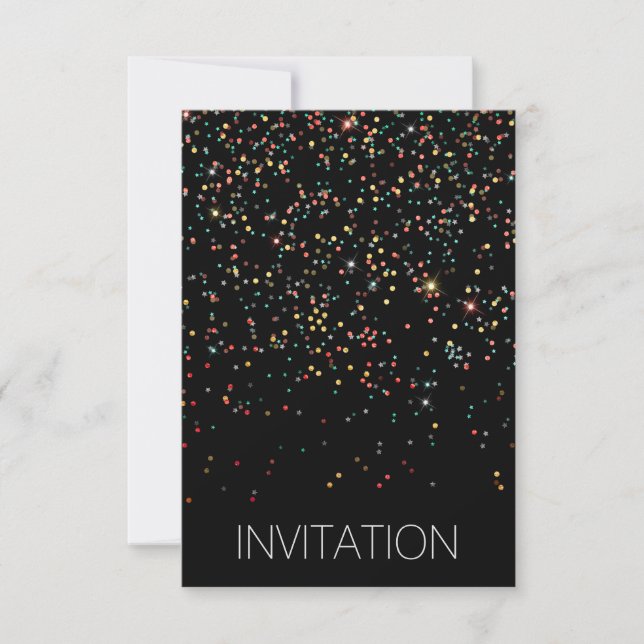 Birthday Surprise Party Invitation Vip Invitation (Front)