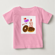 Birthday T shirt for two years old