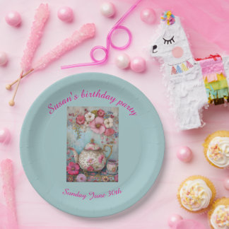 Birthday/Tea Party Paper Plate