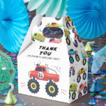 Birthday Thank You Modern Kids Monster Car Trucks Favour Box<br><div class="desc">Birthday Thank You Modern Kids Monster Car Trucks Favour Boxes features the text "Thank You for coming to (add name) party" with a colourful monster car truck. Fabulous party boxes for favours and treats for kids birthday party celebrations. Designed by Evco Studio www.zazzle.com/store/evcostudio</div>