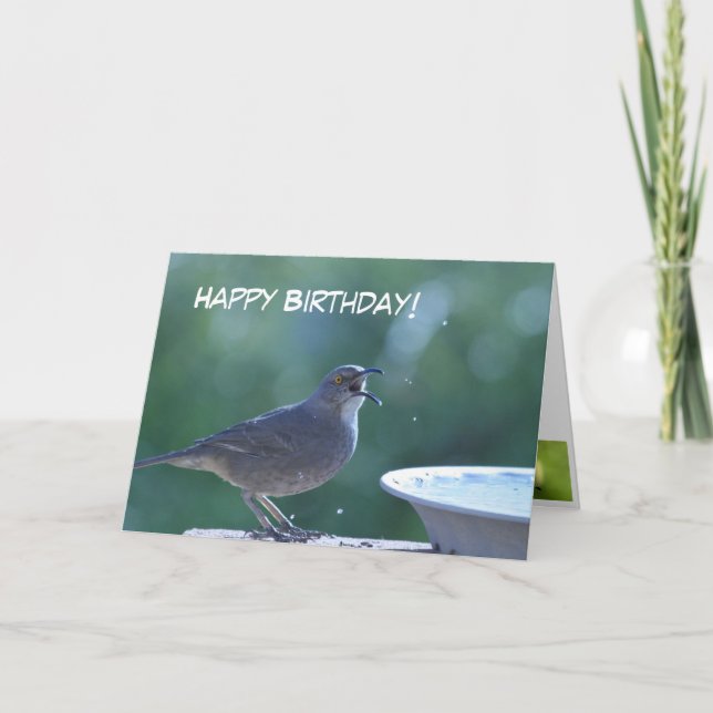 Birthday Thrasher Card (Front)