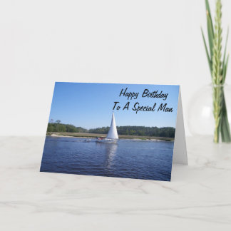 BIRTHDAY "TO A SPECIAL MAN" IN MY LIFE AND HEART CARD