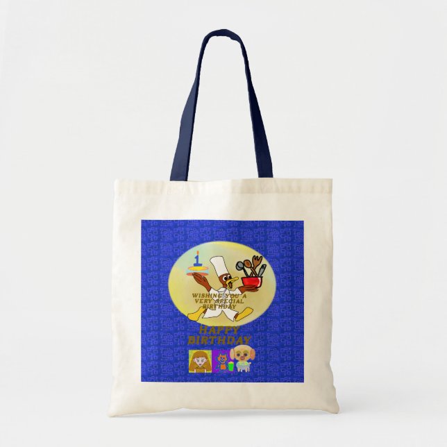Birthday Tote Bag (Front)