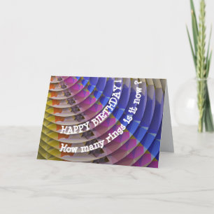 Birthday Tree Rings Card