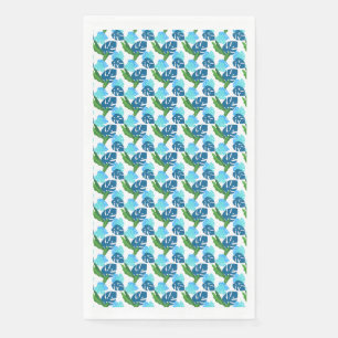 Birthday Tropical Sunshine And Palm Tree Dreams Napkin