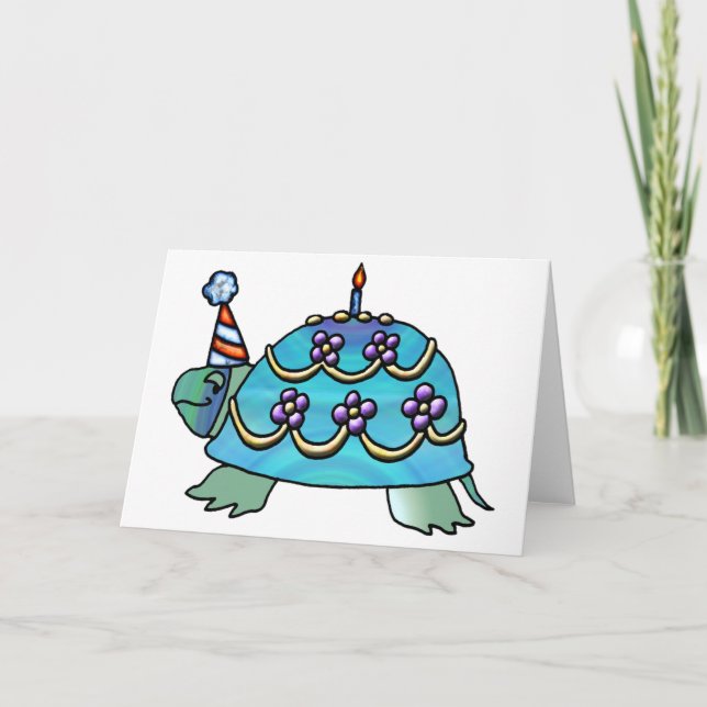 Birthday Turtle Card (Front)