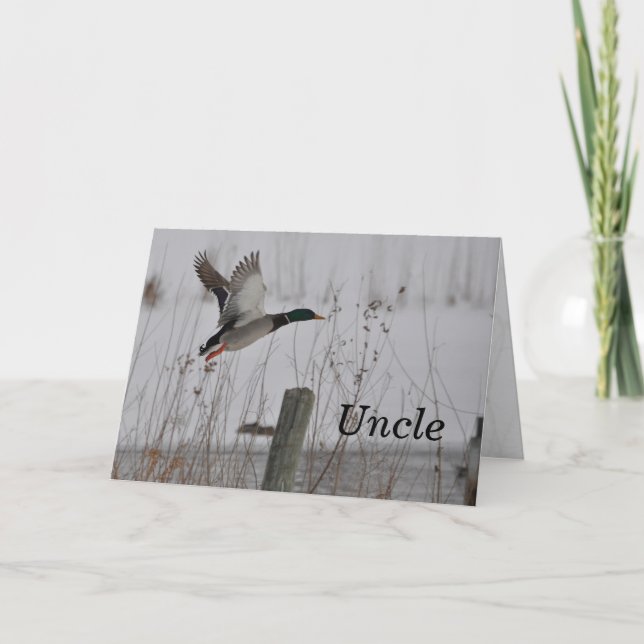 Birthday Uncle Card (Front)