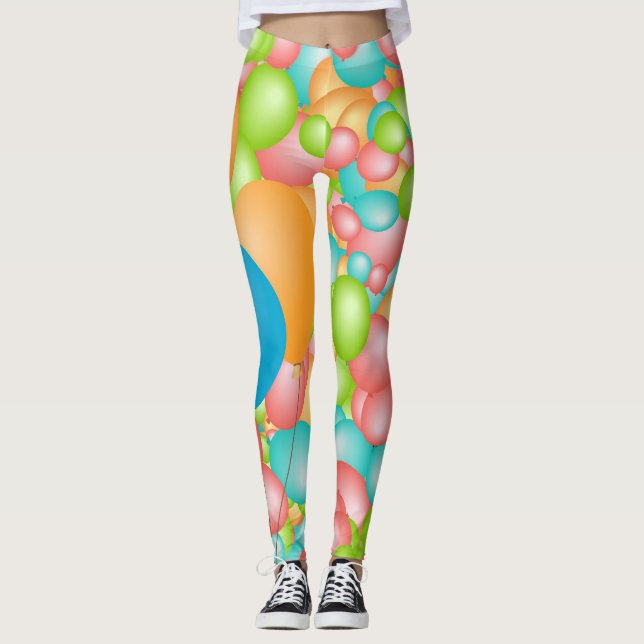 Birthday Vibes Leggings (Front)