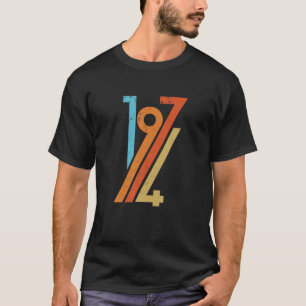 Birthday Vintage 70s Style 1974  T-Shirt