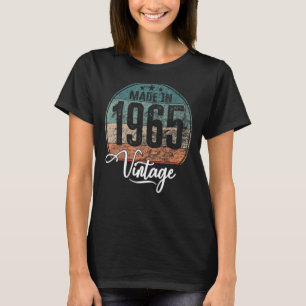 Birthday vintage birth year 1965 birthday birthday T-Shirt