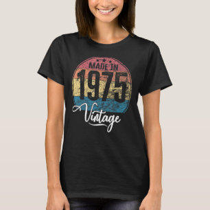 Birthday vintage birth year 1975 birthday birthday T-Shirt