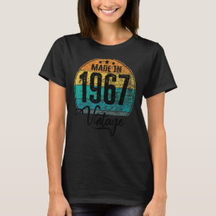 Birthday Vintage Birthday Year 1967 Birthday Birth T-Shirt