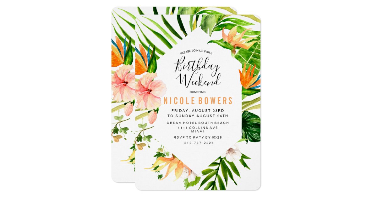 birthday-weekend-itinerary-invitation-zazzle-au