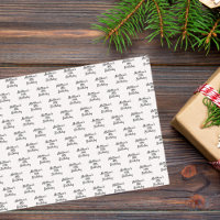 Birthday white black name script minimalist