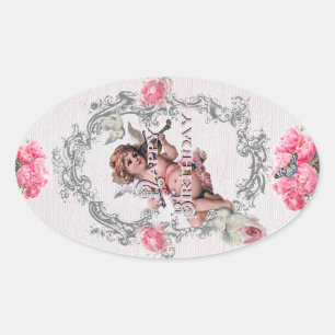 Birthday - White Linen - Sticker