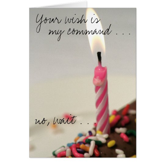 Birthday Wish card