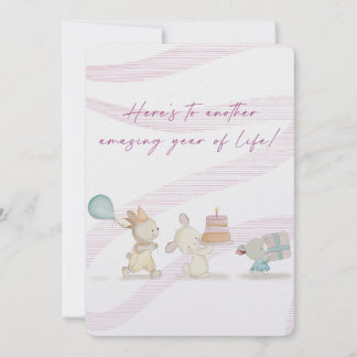 Birthday wishes are coming your way card