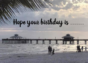 Get Wallpaper Adult Beach Birthday Cards Zazzle Com Au For Android Free